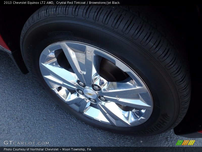 Crystal Red Tintcoat / Brownstone/Jet Black 2013 Chevrolet Equinox LTZ AWD