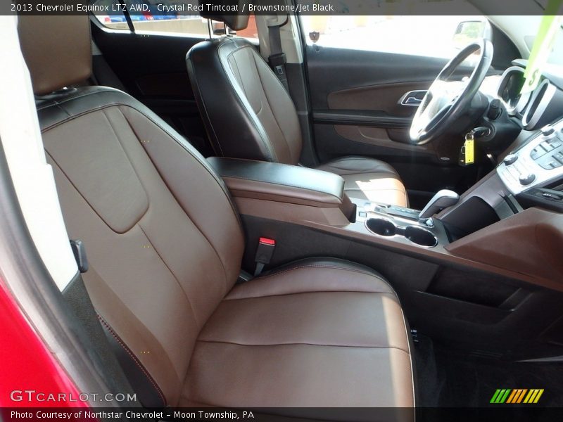 Crystal Red Tintcoat / Brownstone/Jet Black 2013 Chevrolet Equinox LTZ AWD