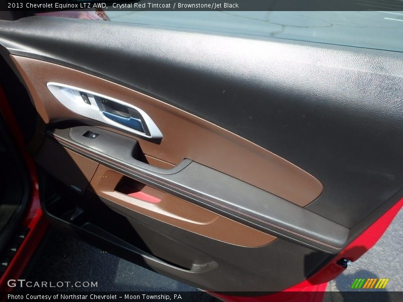 Crystal Red Tintcoat / Brownstone/Jet Black 2013 Chevrolet Equinox LTZ AWD