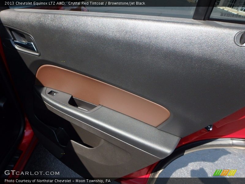 Crystal Red Tintcoat / Brownstone/Jet Black 2013 Chevrolet Equinox LTZ AWD