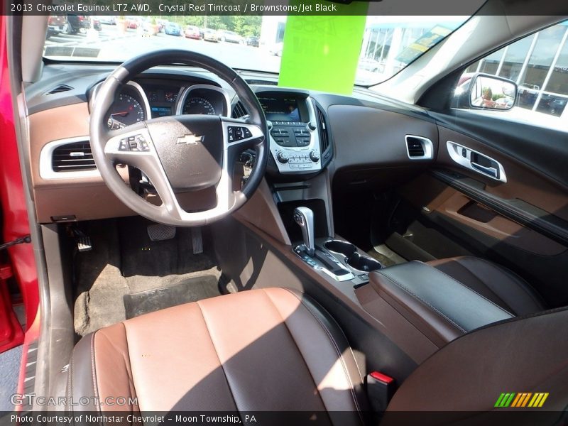Crystal Red Tintcoat / Brownstone/Jet Black 2013 Chevrolet Equinox LTZ AWD