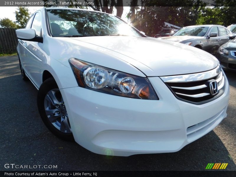 Taffeta White / Ivory 2012 Honda Accord SE Sedan