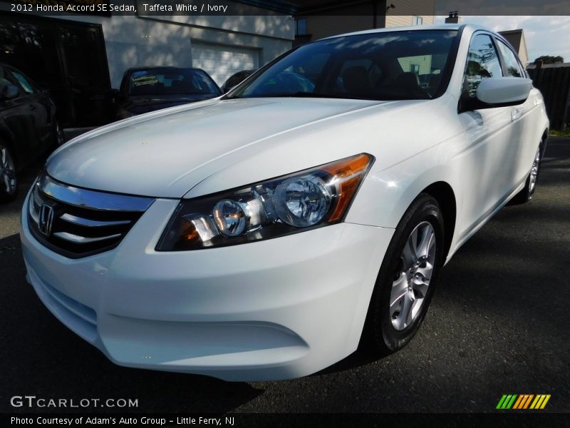 Taffeta White / Ivory 2012 Honda Accord SE Sedan