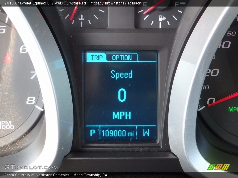 Crystal Red Tintcoat / Brownstone/Jet Black 2013 Chevrolet Equinox LTZ AWD
