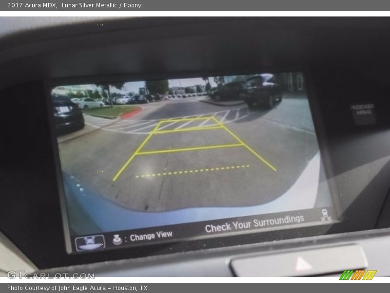 Lunar Silver Metallic / Ebony 2017 Acura MDX