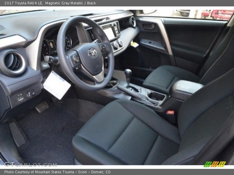 Magnetic Gray Metallic / Black 2017 Toyota RAV4 LE