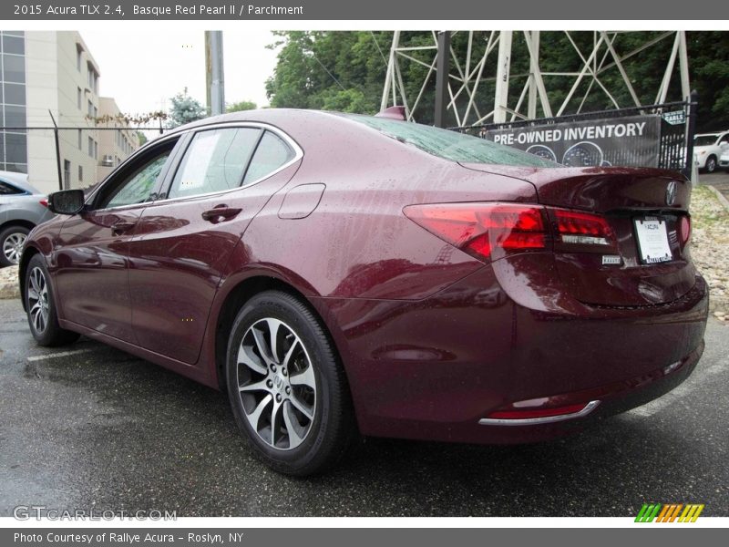 Basque Red Pearl II / Parchment 2015 Acura TLX 2.4