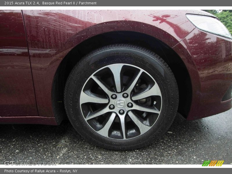 Basque Red Pearl II / Parchment 2015 Acura TLX 2.4