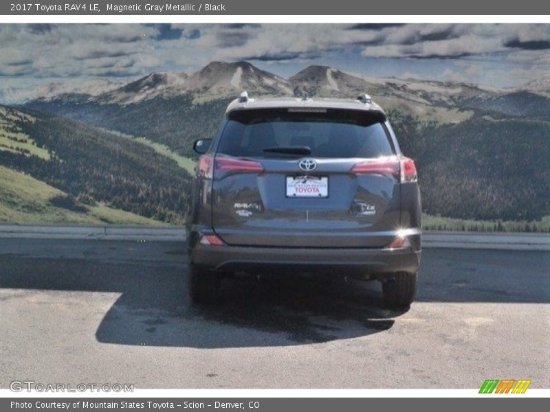 Magnetic Gray Metallic / Black 2017 Toyota RAV4 LE