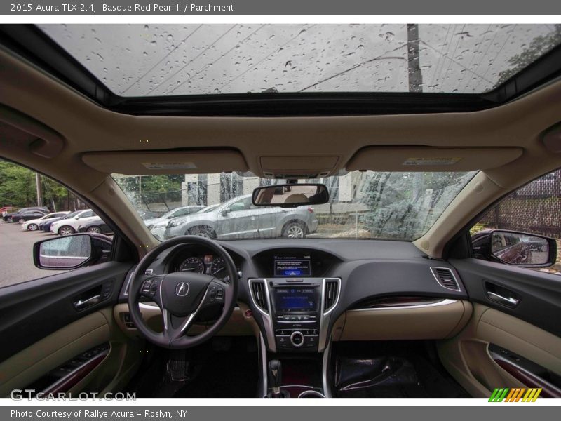Basque Red Pearl II / Parchment 2015 Acura TLX 2.4