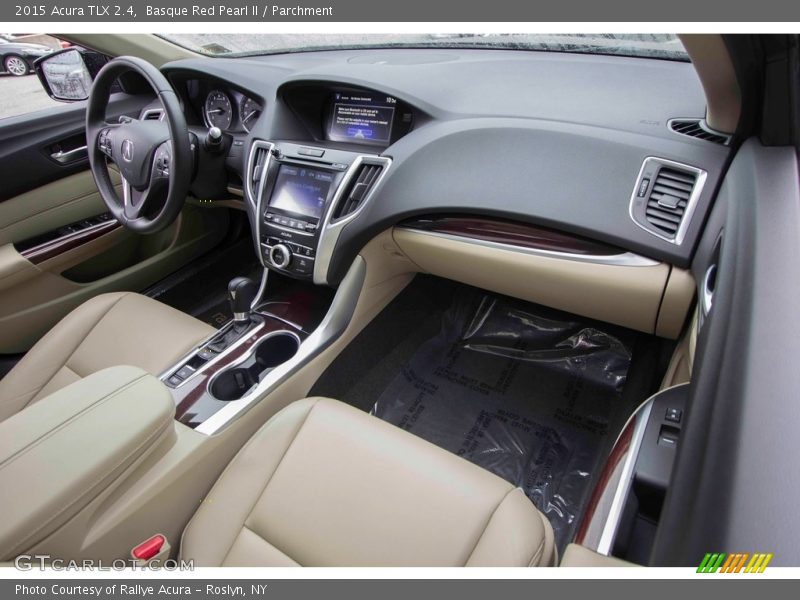 Basque Red Pearl II / Parchment 2015 Acura TLX 2.4
