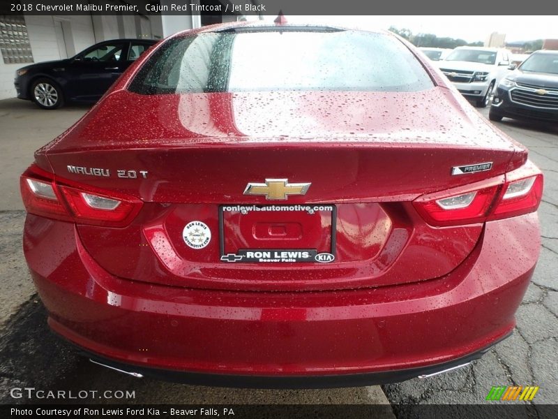 Cajun Red Tintcoat / Jet Black 2018 Chevrolet Malibu Premier