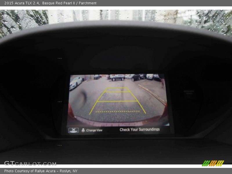 Basque Red Pearl II / Parchment 2015 Acura TLX 2.4