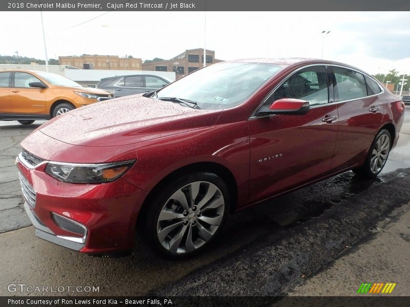 Cajun Red Tintcoat / Jet Black 2018 Chevrolet Malibu Premier