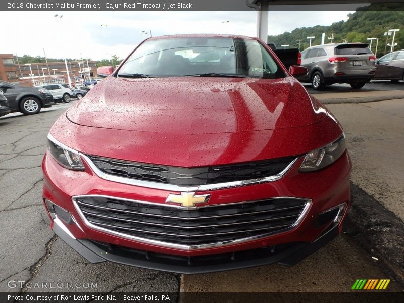Cajun Red Tintcoat / Jet Black 2018 Chevrolet Malibu Premier