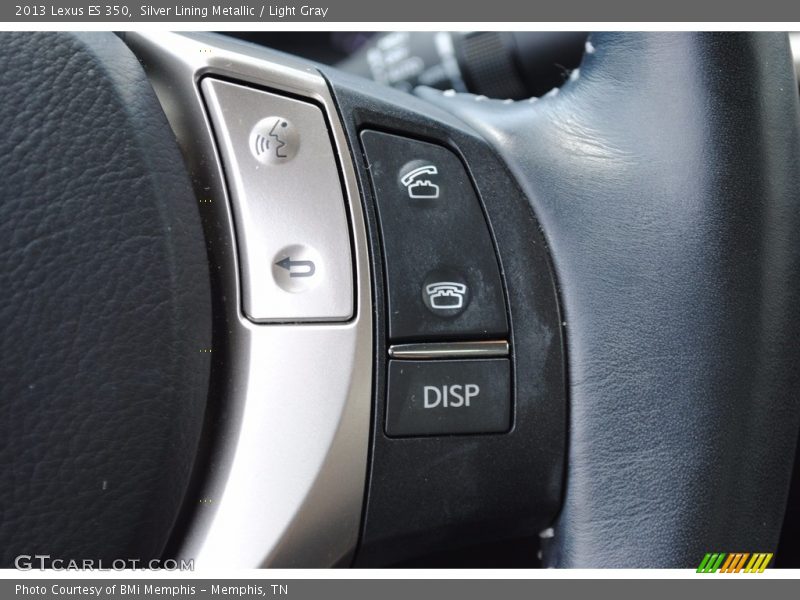 Silver Lining Metallic / Light Gray 2013 Lexus ES 350