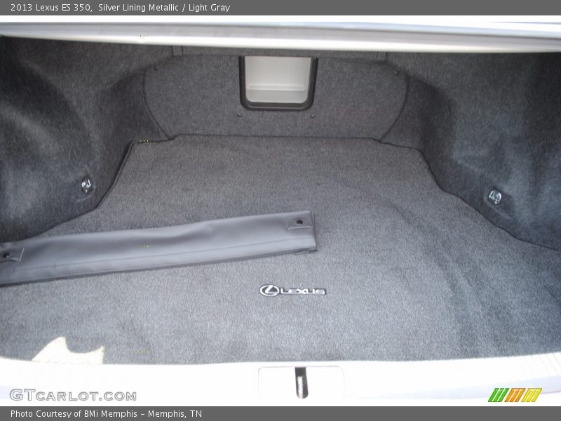 Silver Lining Metallic / Light Gray 2013 Lexus ES 350