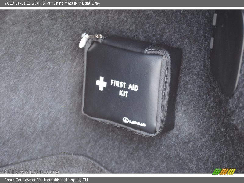 Silver Lining Metallic / Light Gray 2013 Lexus ES 350