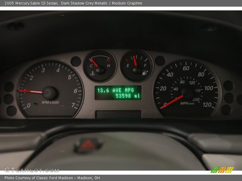 Dark Shadow Grey Metallic / Medium Graphite 2005 Mercury Sable GS Sedan
