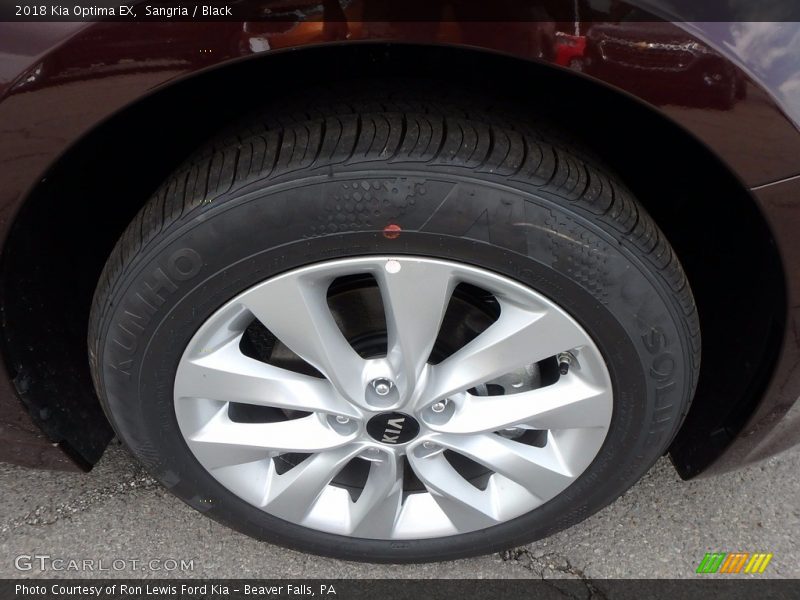 Sangria / Black 2018 Kia Optima EX