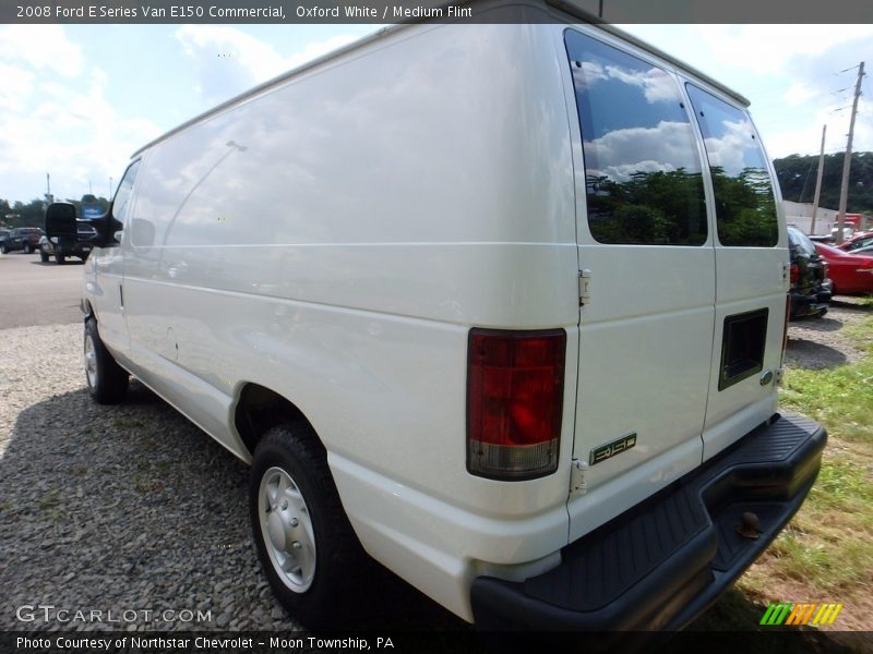 Oxford White / Medium Flint 2008 Ford E Series Van E150 Commercial