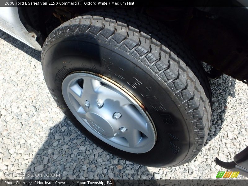 Oxford White / Medium Flint 2008 Ford E Series Van E150 Commercial