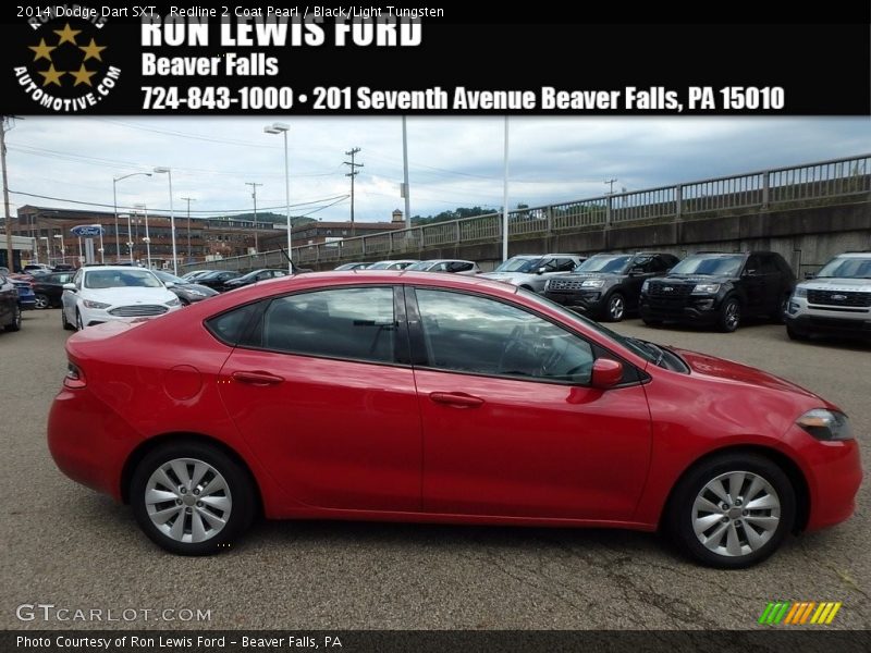 Redline 2 Coat Pearl / Black/Light Tungsten 2014 Dodge Dart SXT