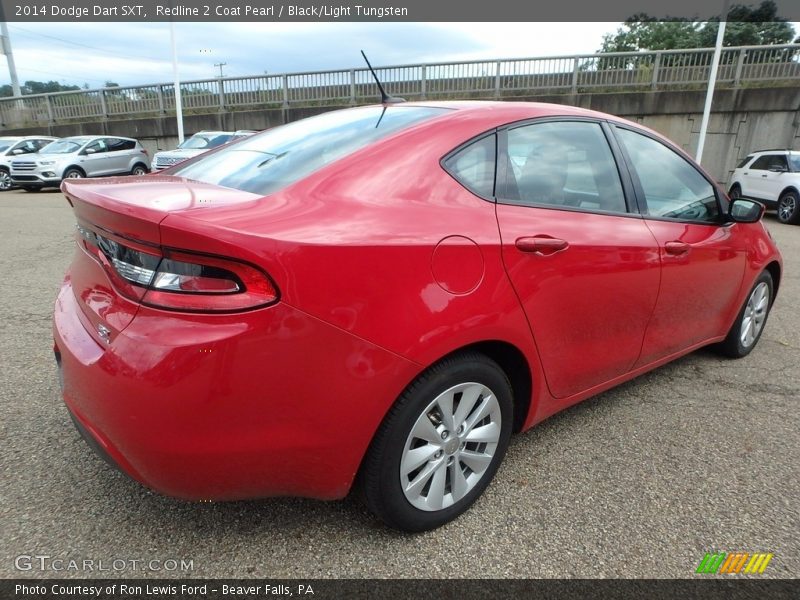 Redline 2 Coat Pearl / Black/Light Tungsten 2014 Dodge Dart SXT