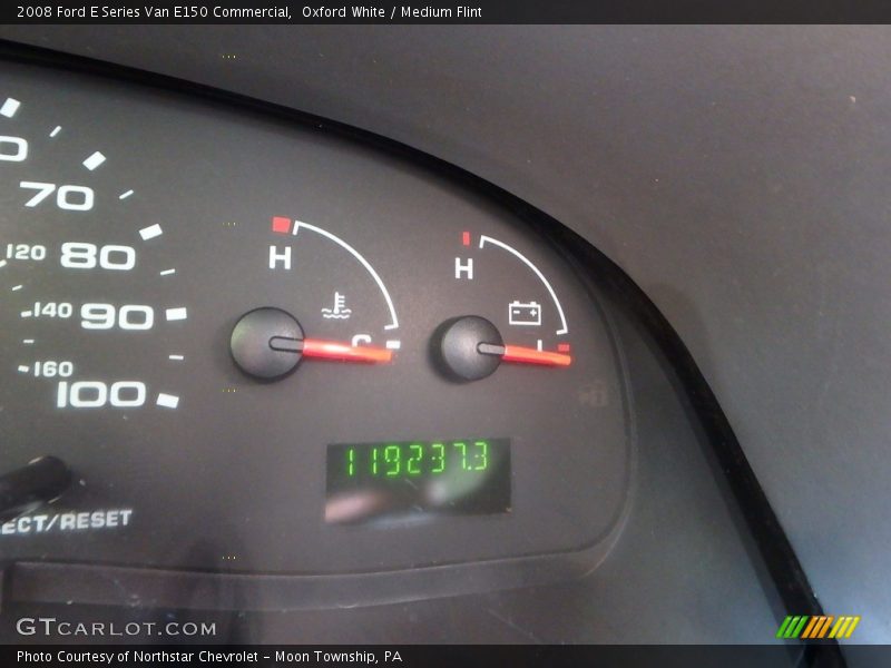 Oxford White / Medium Flint 2008 Ford E Series Van E150 Commercial