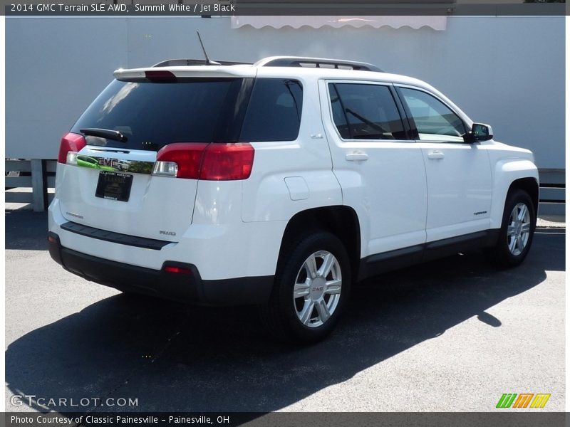 Summit White / Jet Black 2014 GMC Terrain SLE AWD