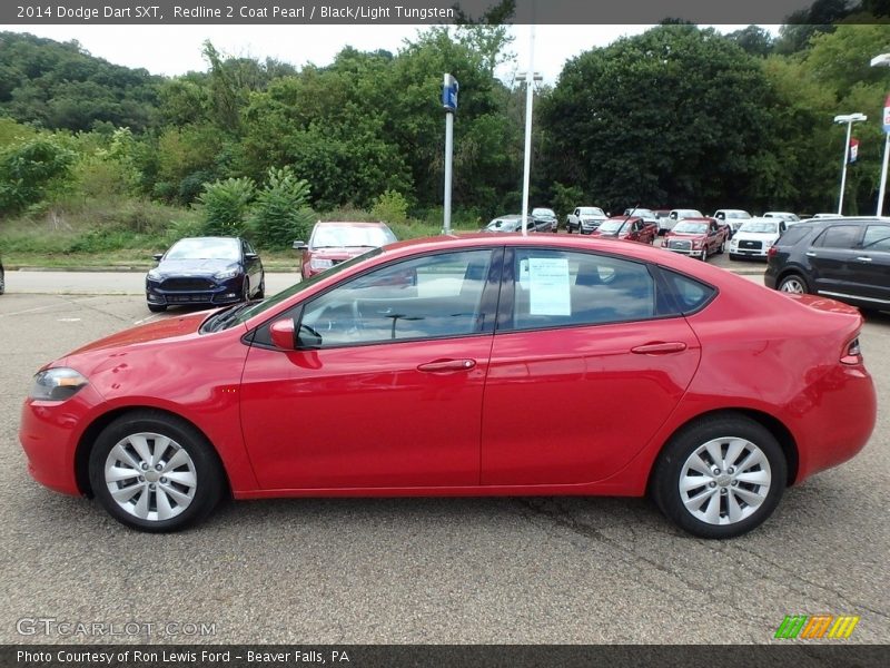 Redline 2 Coat Pearl / Black/Light Tungsten 2014 Dodge Dart SXT