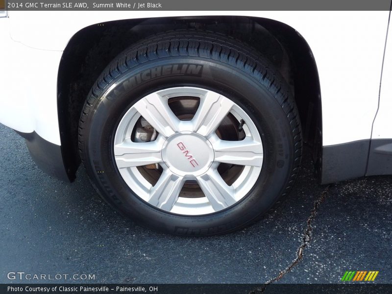 Summit White / Jet Black 2014 GMC Terrain SLE AWD
