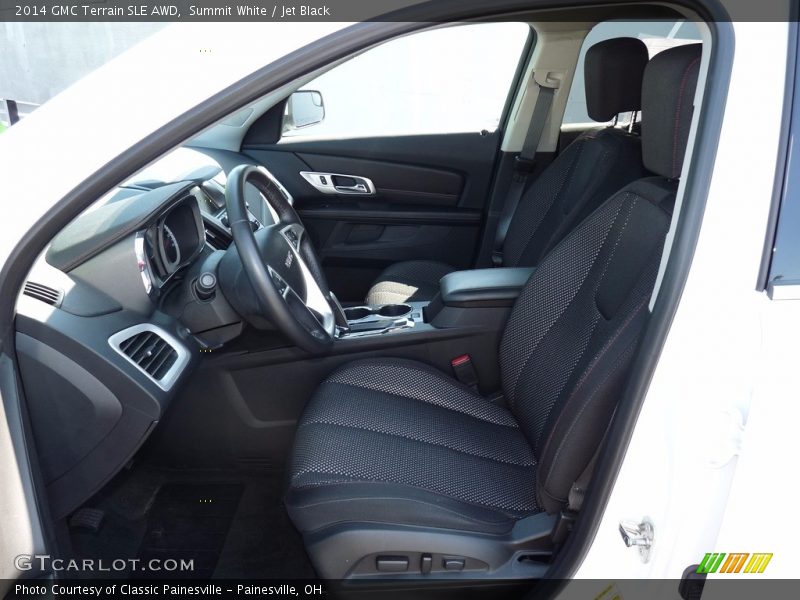 Summit White / Jet Black 2014 GMC Terrain SLE AWD