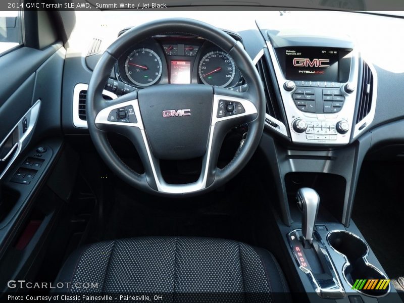 Summit White / Jet Black 2014 GMC Terrain SLE AWD