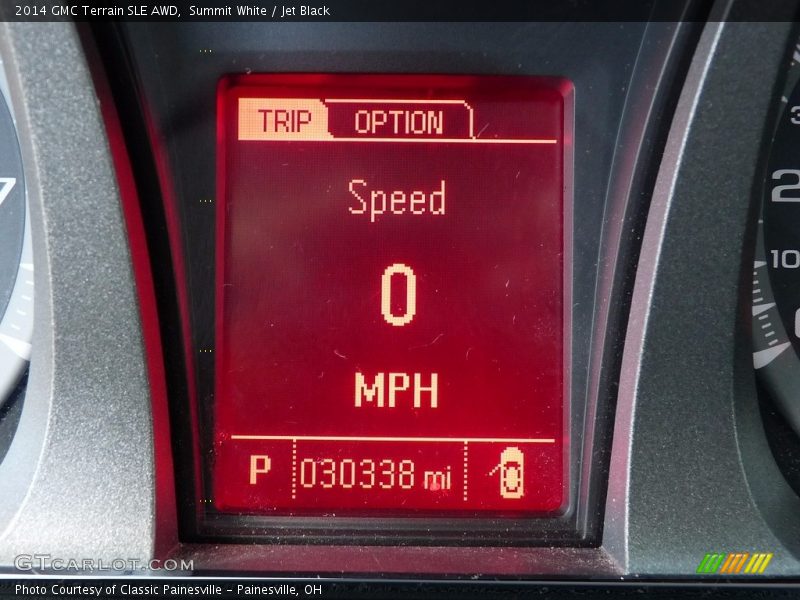 Summit White / Jet Black 2014 GMC Terrain SLE AWD