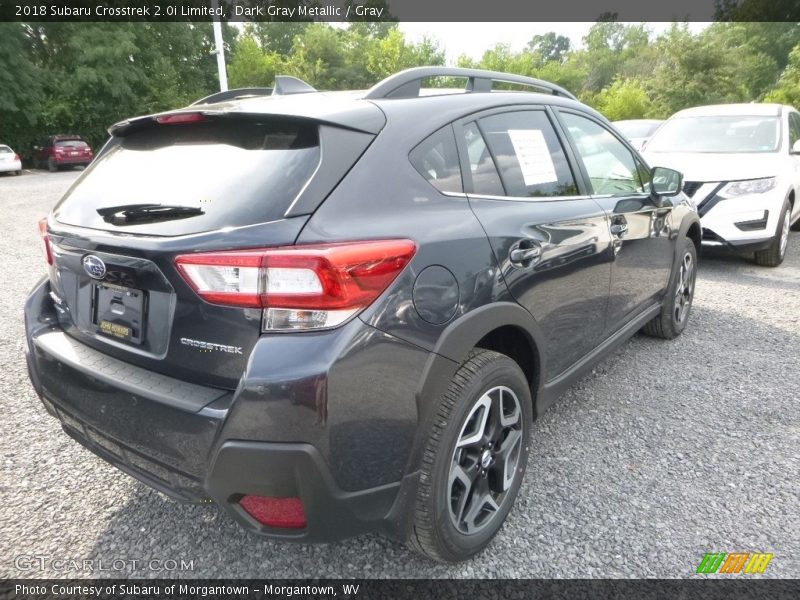 Dark Gray Metallic / Gray 2018 Subaru Crosstrek 2.0i Limited