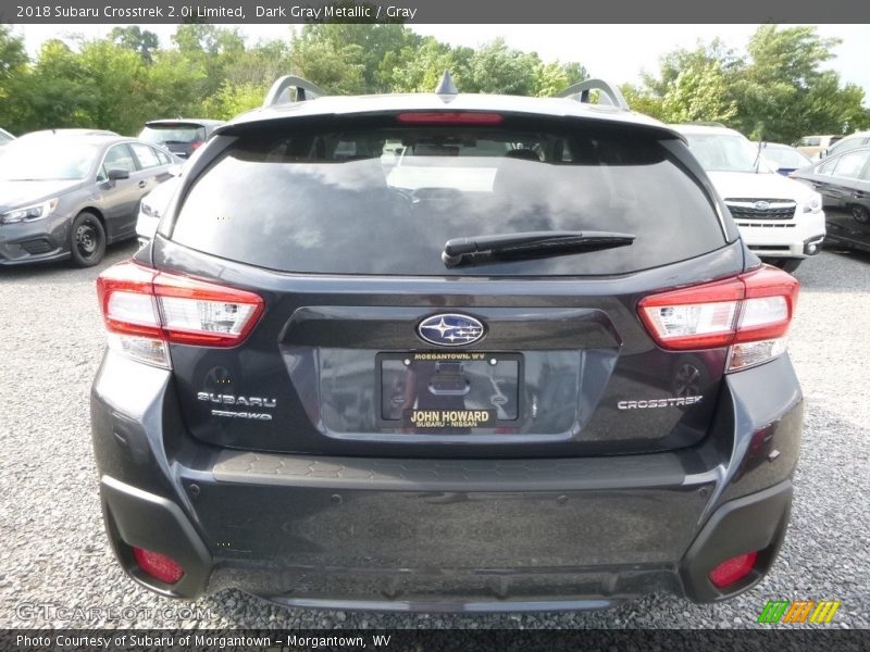 Dark Gray Metallic / Gray 2018 Subaru Crosstrek 2.0i Limited