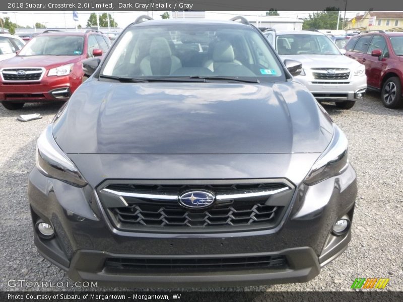 Dark Gray Metallic / Gray 2018 Subaru Crosstrek 2.0i Limited