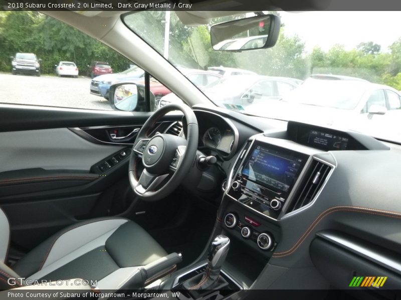 Dark Gray Metallic / Gray 2018 Subaru Crosstrek 2.0i Limited