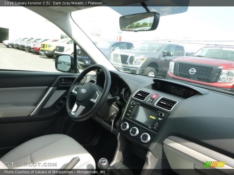 Dark Gray Metallic / Platinum 2018 Subaru Forester 2.5i