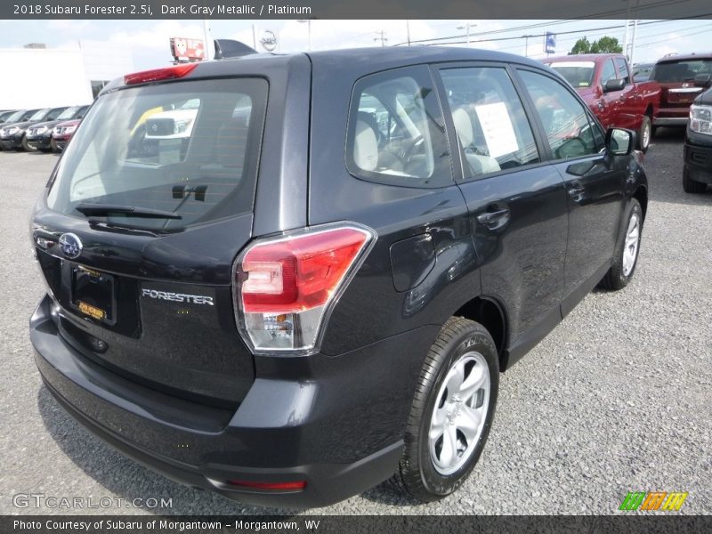 Dark Gray Metallic / Platinum 2018 Subaru Forester 2.5i