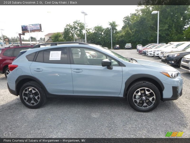 Cool Gray Khaki / Black 2018 Subaru Crosstrek 2.0i