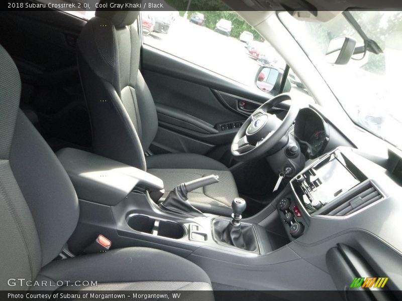 Cool Gray Khaki / Black 2018 Subaru Crosstrek 2.0i