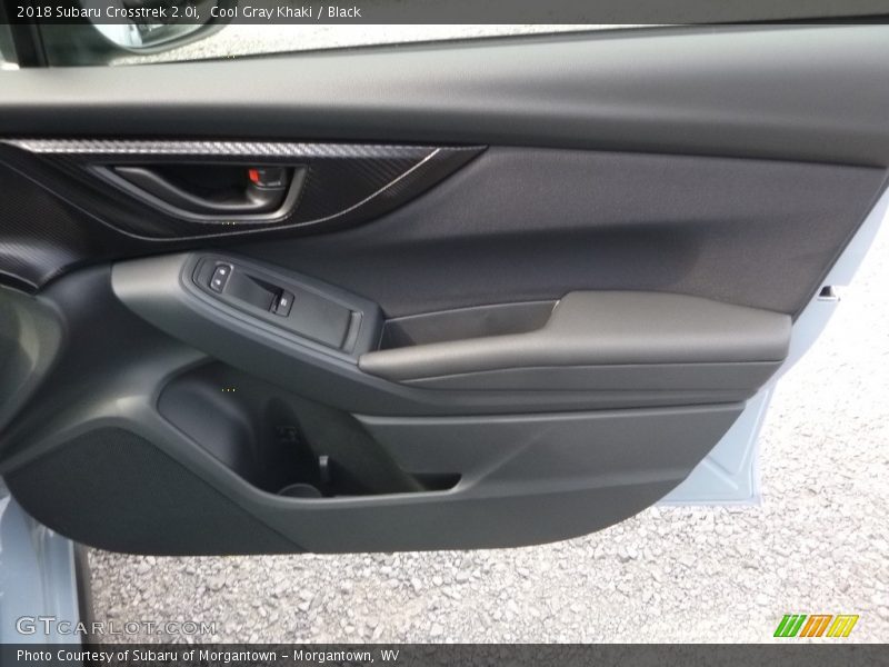 Cool Gray Khaki / Black 2018 Subaru Crosstrek 2.0i