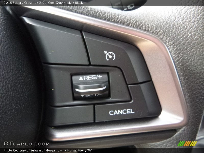 Controls of 2018 Crosstrek 2.0i