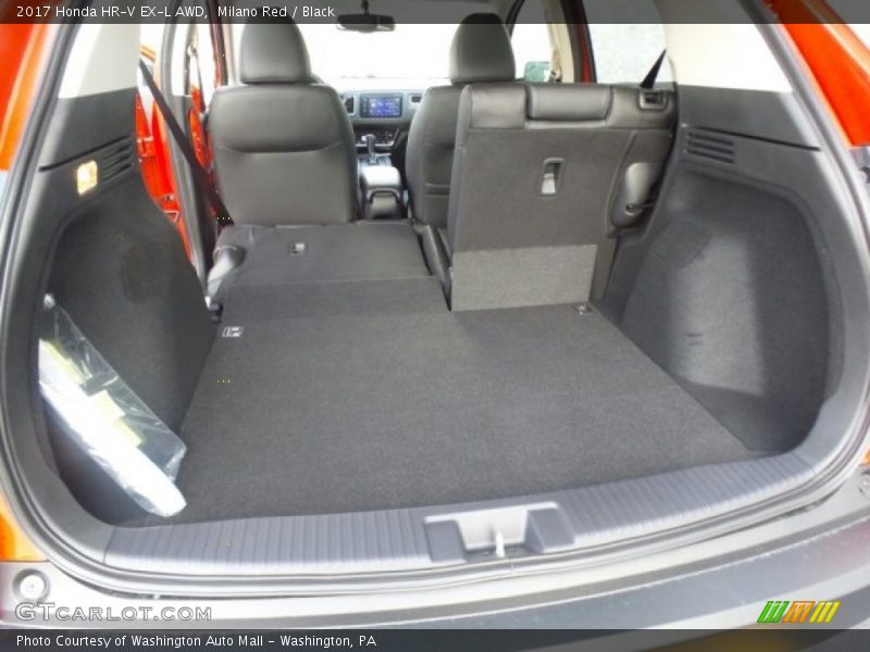 Milano Red / Black 2017 Honda HR-V EX-L AWD