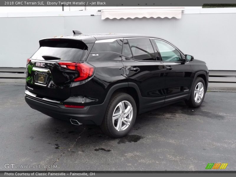 Ebony Twilight Metallic / ­Jet Black 2018 GMC Terrain SLE