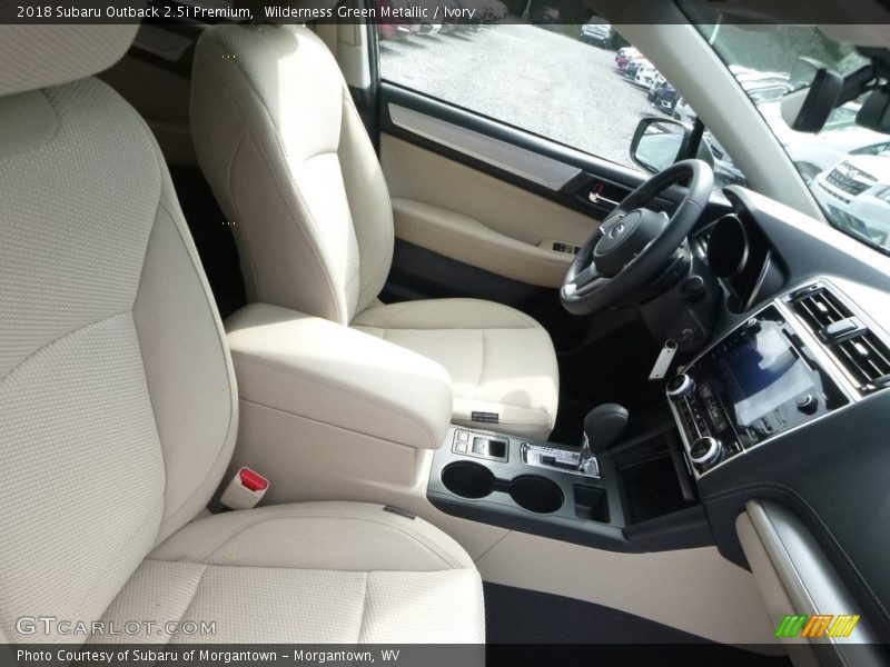 Wilderness Green Metallic / Ivory 2018 Subaru Outback 2.5i Premium