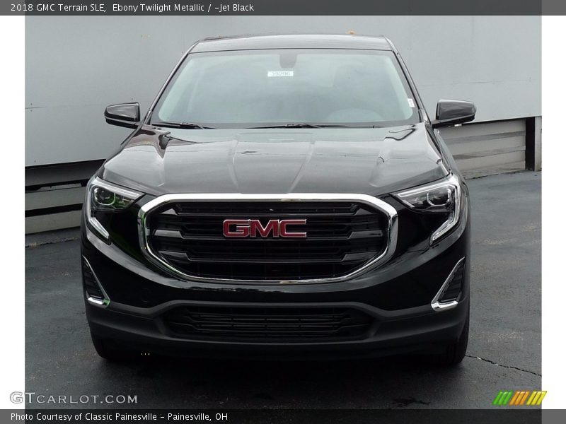 Ebony Twilight Metallic / ­Jet Black 2018 GMC Terrain SLE