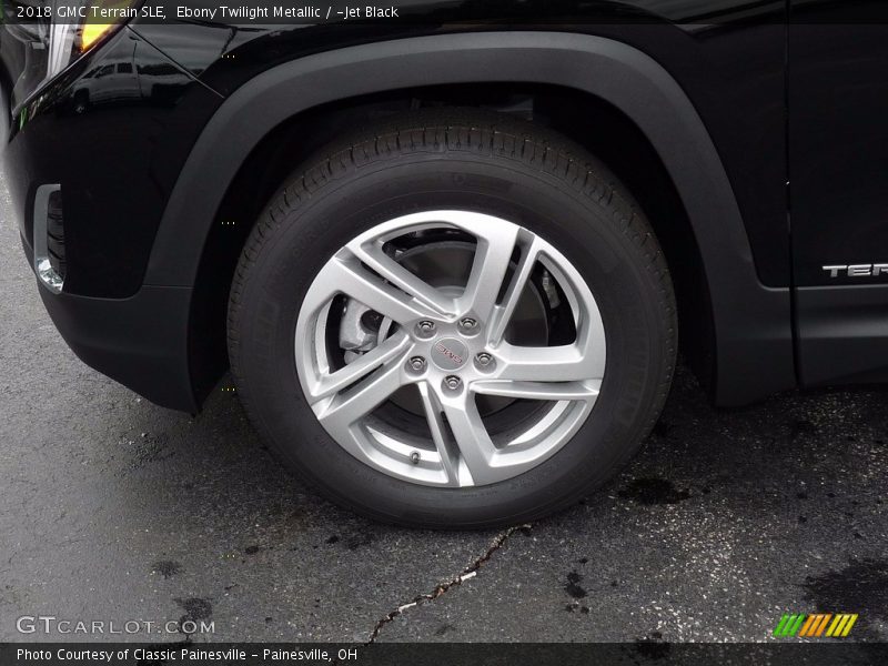 Ebony Twilight Metallic / ­Jet Black 2018 GMC Terrain SLE